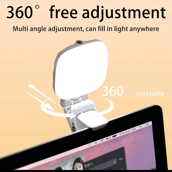 Selfie Light LED High Power Clip-on Phone Light with Adjustable Stand - Picture 5 of 5